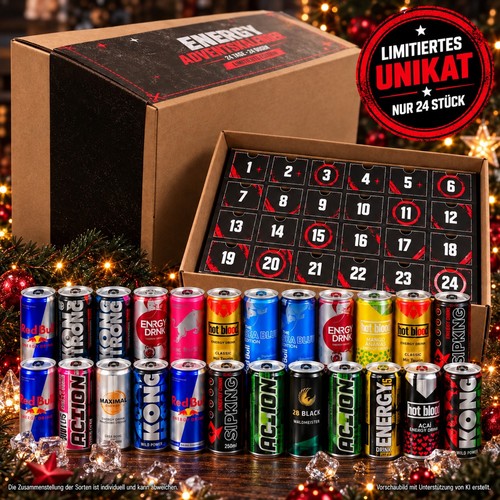 Energy drink adventskalender - energy,