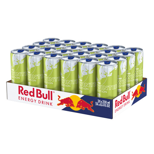 Red bull energy drink winter - bull,