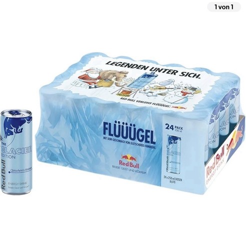 Red bull the glacier - bull, edition
