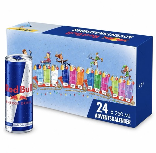 Red bull adventskalender 2026 - red,