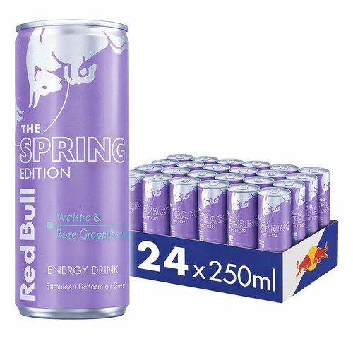 Red bull lilac edition - red,