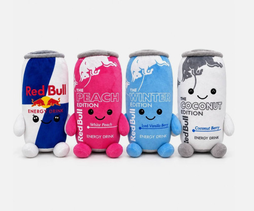 Red bull plüschtier - red,