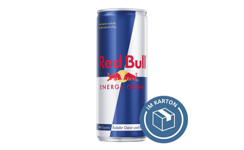 Red bull energy drink - red, x