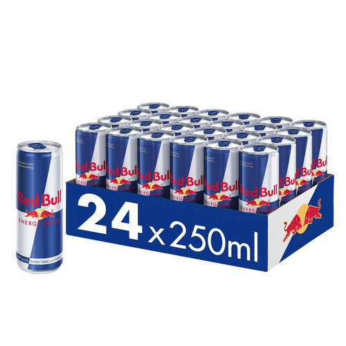 Red bull energy drink - bull, classic