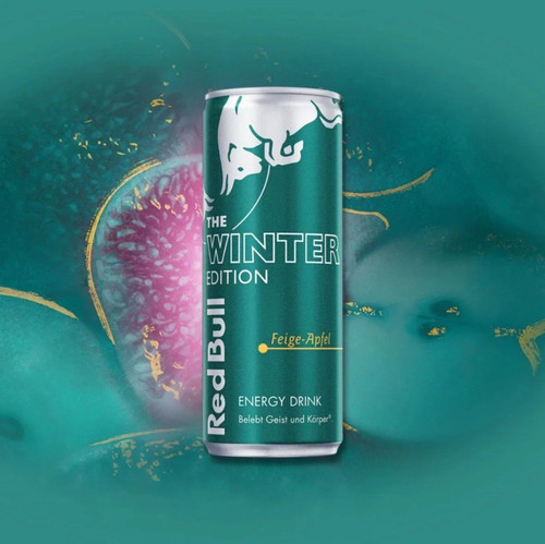 Red bull winter - bull,