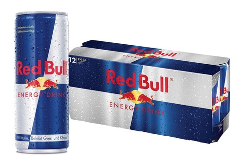 Red bull energy drink - red,