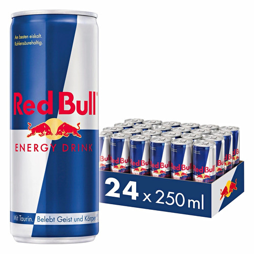 Red bull energy - red, drink