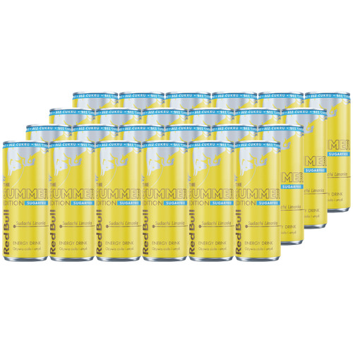 Red bull energy - bull, ohne