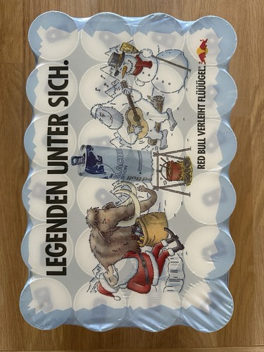 Red bull energy drink glacier - bull,