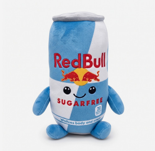 Red bull sugarfree plüschtier - red,