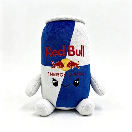 Red bull plüschtier - plüschtier, rot