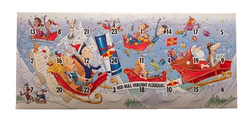 Red bull adventskalender - red, 2026