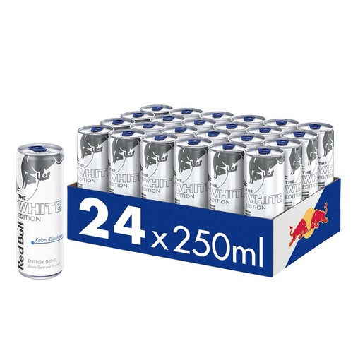 Red bull white edition - red,
