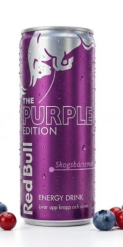 Red bull the purple edition - red,