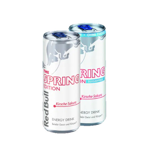 Red bull spring edition - red,