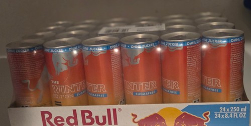 Red bull 250ml - red, inkl.6