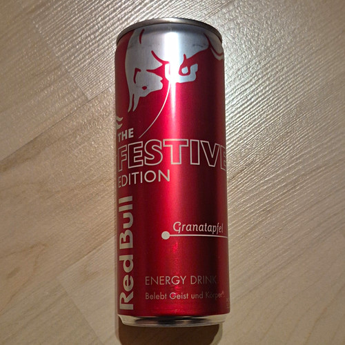 Red bull the festive - red, edition