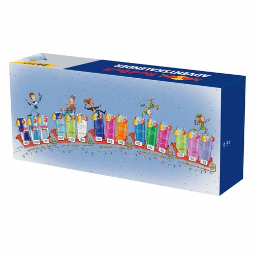 Red bull adventskalender 2026 - red,