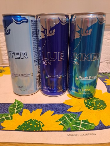 Ungeöffnete dosen red bull - red,
