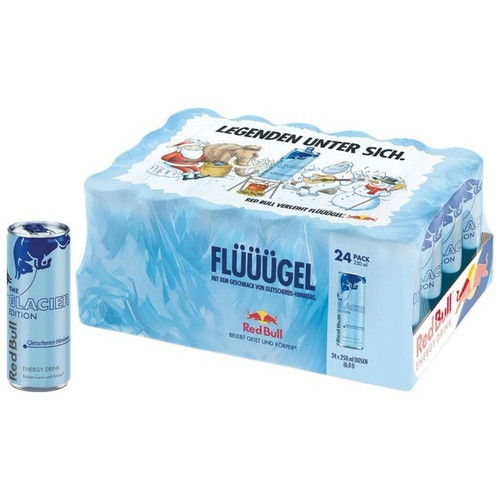 Red bull the glacier edition - bull,