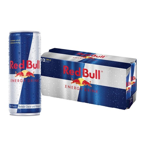 Red bull energy drink - red,