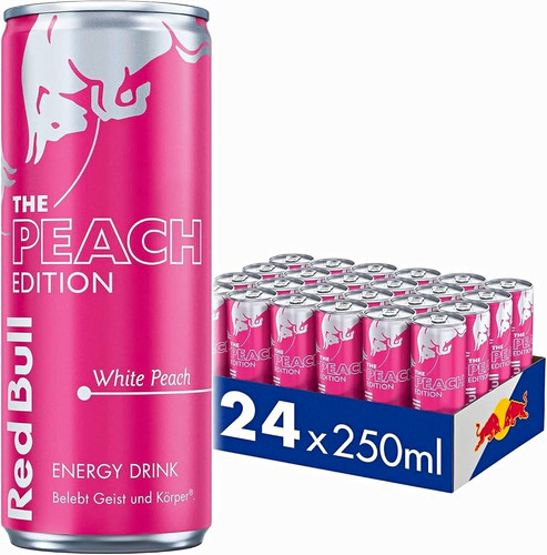 Red bull the peach edition - bull,
